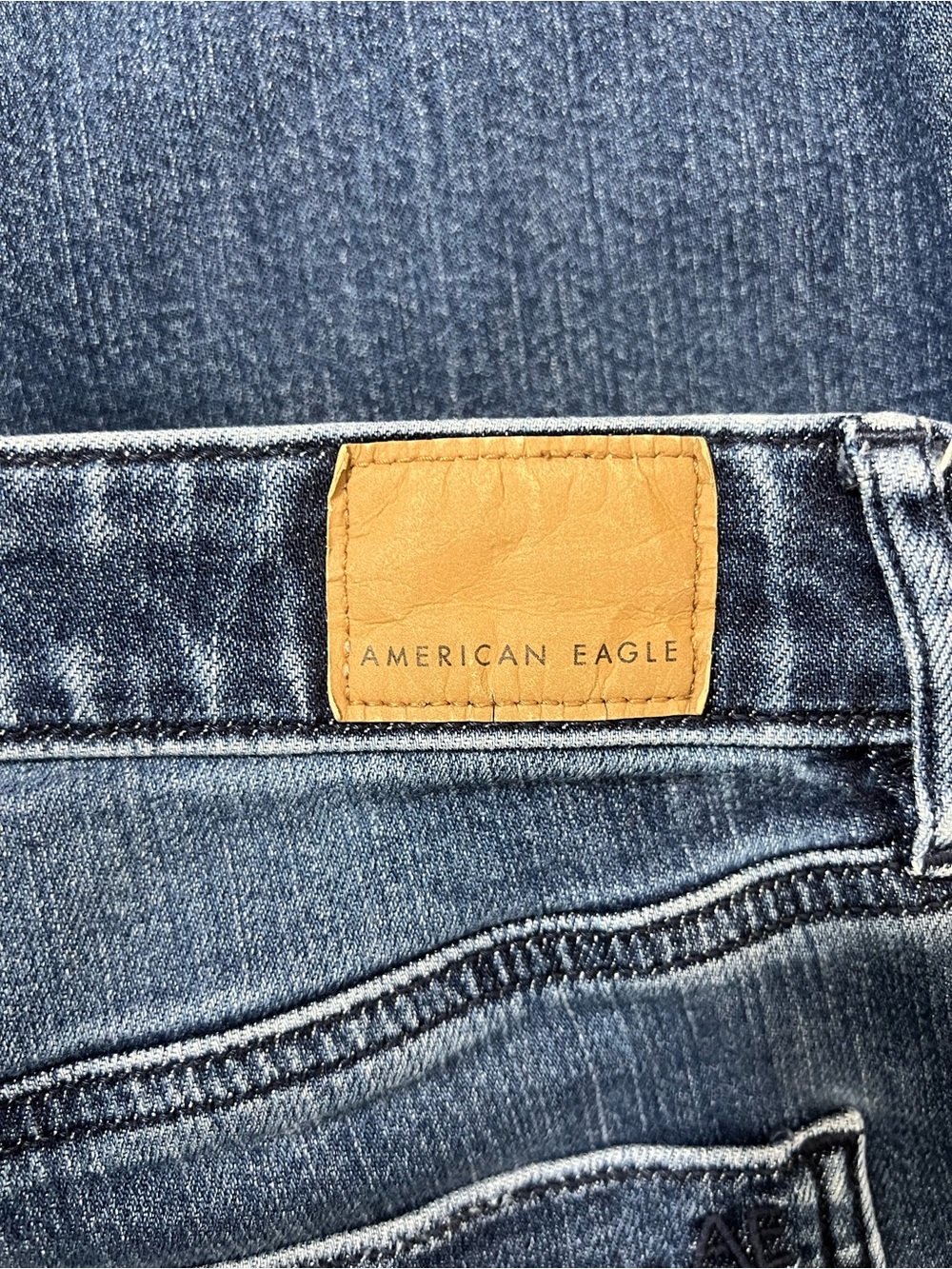American Eagle Dreamy Drape Wide Leg Jeans High Rise Baggy Utility 10 X-short - Picture 8 of 14